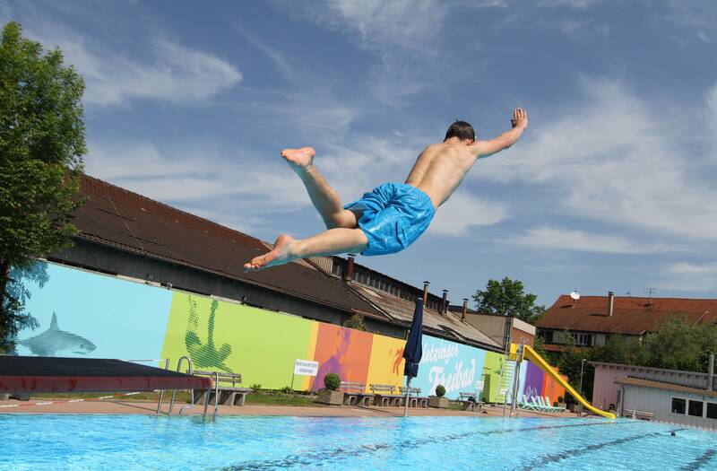 Freibad Schwimmerbecken