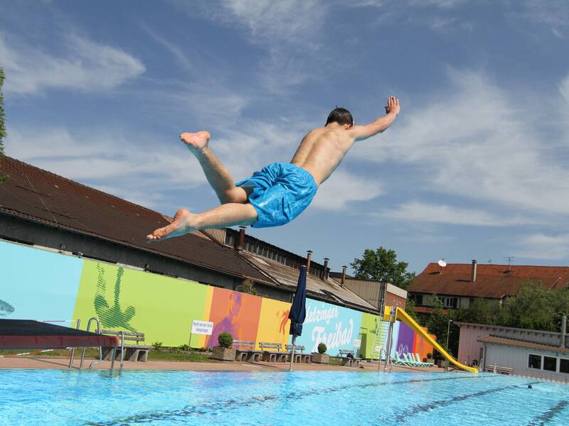 Freibad Schwimmerbecken