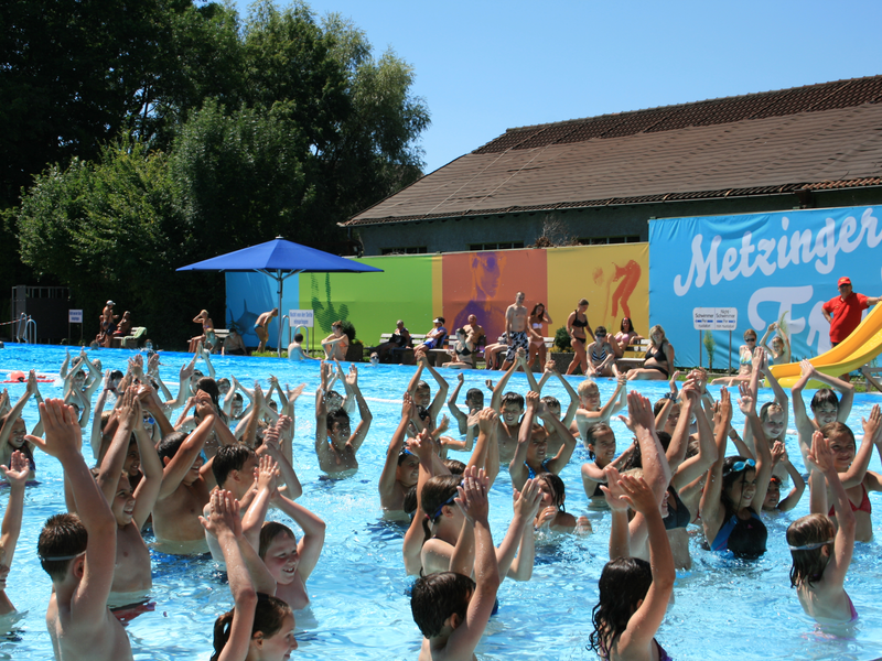 Freibad Wasserarobik