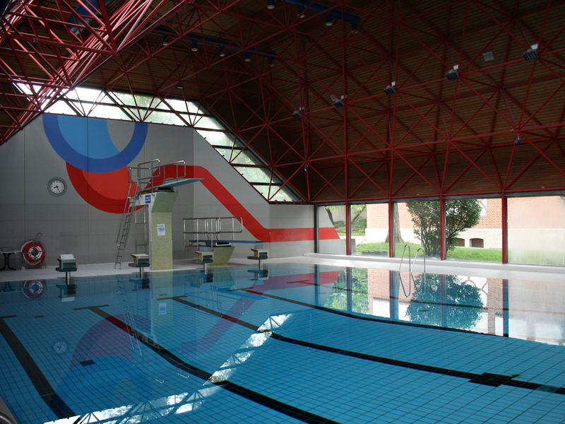Hallenbad Schwimmerbecken